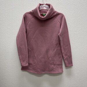 DIP Womens Medium Sweatshirt Long Sleeve Shirt Pullover Sweater Cowl Neck